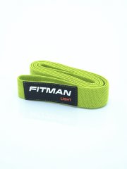 Тканевый эспандер FITMAN EF-2010-G, LIGHT (6-12 кг), петля 205*4 см, зеленый