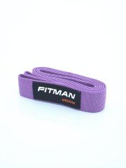 Тканевый эспандер FITMAN EF-2010-V, MEDIUM (10-20 кг), петля 205*4.5 см, светло-фиолетовый
