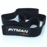 Тканевый эспандер FITMAN EF-2010-B, X-HEAVY (18-36 кг), петля 205*5 см, черный