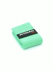 Тканевый эспандер для бедер FITMAN EF-2020, LIGHT (6-12 кг), петля 75*8 см, светло-зеленый