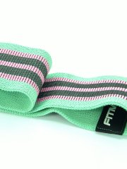 Тканевый эспандер для бедер FITMAN EF-2020, LIGHT (6-12 кг), петля 75*8 см, светло-зеленый