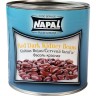 Фасоль NAPAL Кидни темно-красная в собственном соку (Red dark kidney beans), ж/б, 2.5 кг