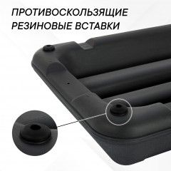 Степ-платформа FITMAN SPF-1010-B (71х35х10-15 см), 2 уровня, черная