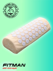 Аппликатор Кузнецова FITMAN AMF-1010-BgW (бежевый/белый) с подушкой в комлекте, лямки, чехол