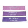 Комплект тканевых эспандеров FITMAN EF-2031-SET3, 3в1, Петли 66*6 см