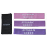 Комплект тканевых эспандеров FITMAN EF-2031-SET3, 3в1, Петли 66*6 см
