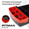 Степ-платформа FITMAN SPF-1030-BR, 2 уровня, черный/красный