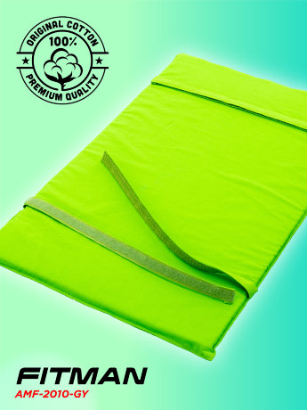 Аппликатор Кузнецова FITMAN AMF-2010-GY (зеленый/желтый), лямки, чехол