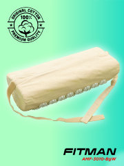 Валик массажный с иглоаппликаторами FITMAN AMF-3010-BgW (бежевый/белый)