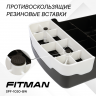 Степ-платформа FITMAN SPF-1030-BW, 2 уровня, черный/белый