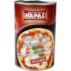 Томатный соус NAPAL для пиццы, для пасты, Brix 10-12, ж/б, 4 кг