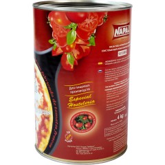 Томатный соус NAPAL для пиццы, для пасты, Brix 10-12, ж/б, 4 кг